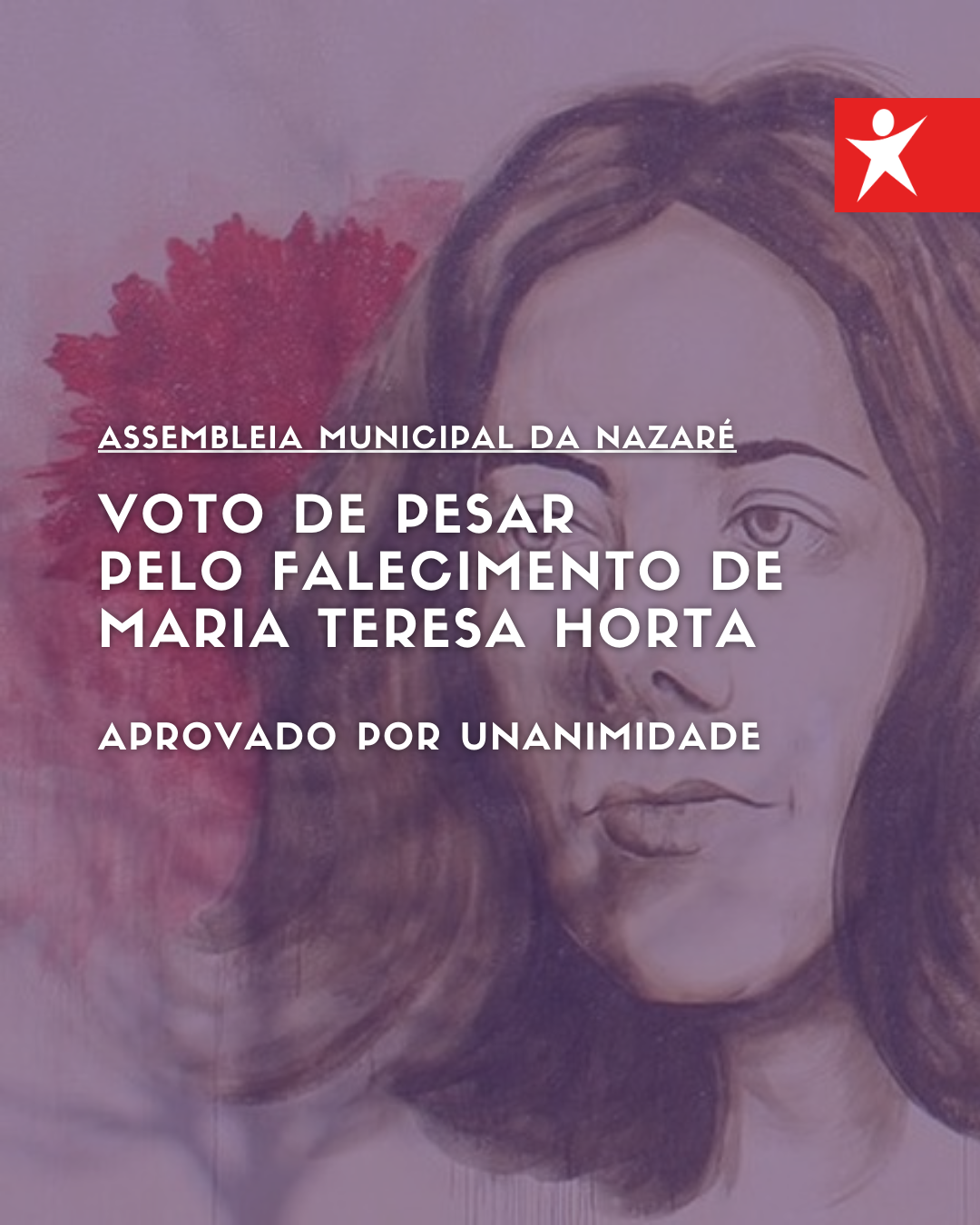 Nazaré: pesar pelo falecimento de Maria Teresa Horta